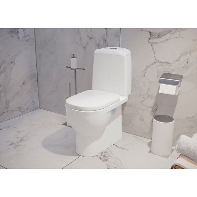 Унитаз компакт Sanita Luxe Best с сиденьем дюропласт c системой soft-close SL900303