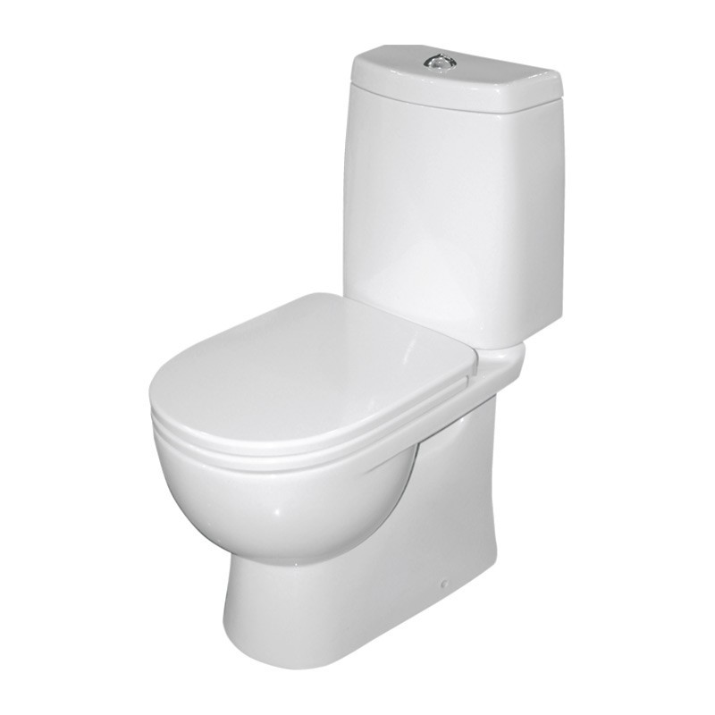 Унитаз-компакт Sanita Luxe Fest Comfort Белый быстросъемное сиденье дюропласт soft-close