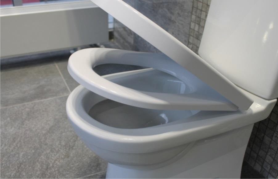 Унитаз-компакт Sanita Luxe Max Comfort Белый, быстросъемное сиденье дюропласт soft-close