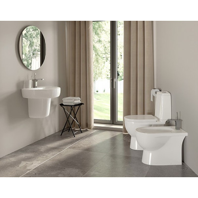 Умывальник 555x445x175мм Sanita Lux Best белый