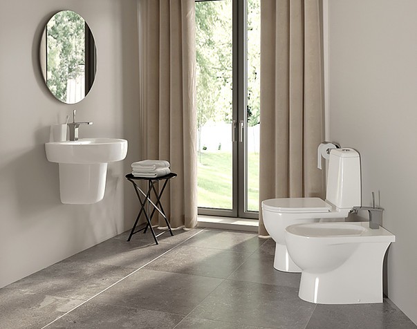 Умывальник 555x445x175мм Sanita Lux Best белый
