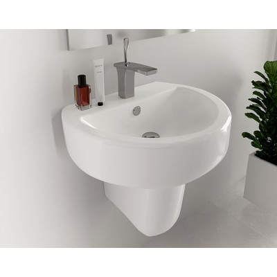 Умывальник 555x445x175мм Sanita Lux Best белый