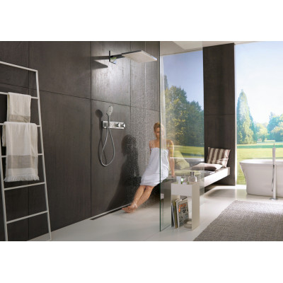 Термостат, скрытого монтажа, для 3 потребителей, RainSelect, белый/хром, Hansgrohe