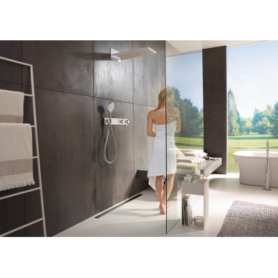 Термостат, скрытого монтажа, для 4 потребителей, RainSelect, хром, Hansgrohe