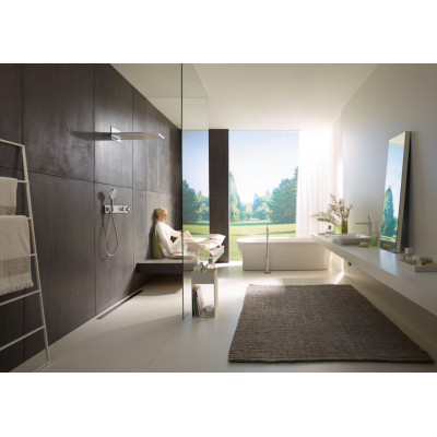 Термостат, скрытого монтажа, для 5 потребителей, RainSelect, белый/хром, Hansgrohe