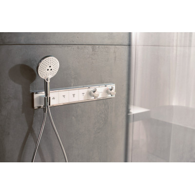 Термостат, скрытого монтажа, для 2 потребителей, RainSelect, хром, Hansgrohe