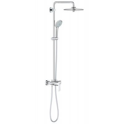Душевая система с однорычажным смесителем настенного монтажа, Euphoria System 260, Grohe, 27473001