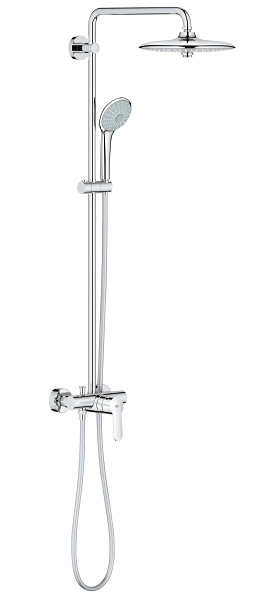 Душевая система с однорычажным смесителем настенного монтажа, Euphoria System 260, Grohe, 27473001