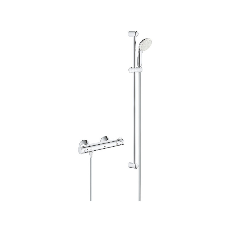 Термостат для душа, с душевым гарнитуром 900 мм, Grohtherm 800, Grohe