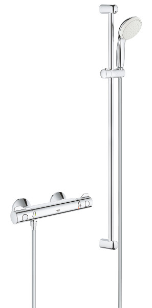 Термостат для душа, с душевым гарнитуром 900 мм, Grohtherm 800, Grohe
