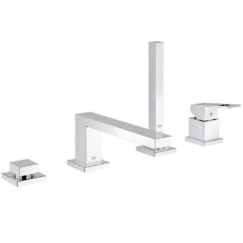 Смеситель однорычажный для ванны  на 4 отверстия, Eurocube, Grohe