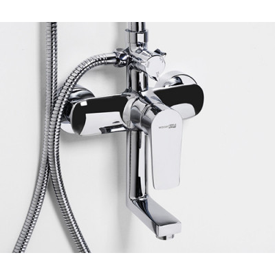 A16601 Душевой комплект со смесителем для ванны, 85/120 x 53,5 см, WasserKRAFT