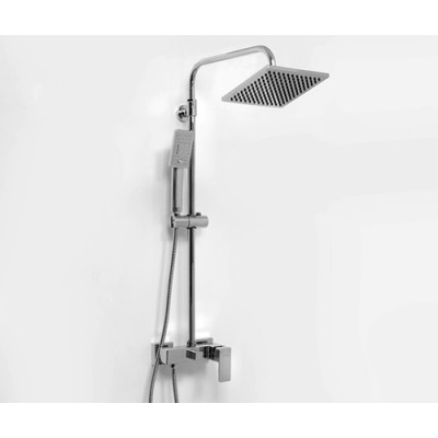 A17702 Душевой комплект со смесителем для душа, 80/115 x 54,2 см, WasserKRAFT