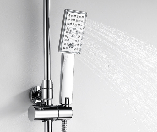 A17702 Душевой комплект со смесителем для душа, 80/115 x 54,2 см, WasserKRAFT