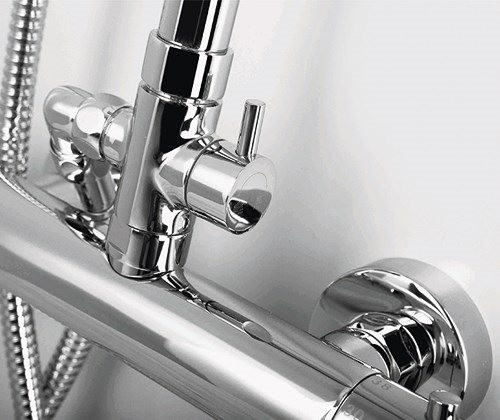 A13302 Thermo Душевой комплект со смесителем для душа, 106/144х60 см, WasserKRAFT