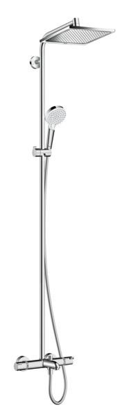 Душевая панель Showerpipe 240 1jet с термостатом для ванны, Crometta E, Hansgrohe