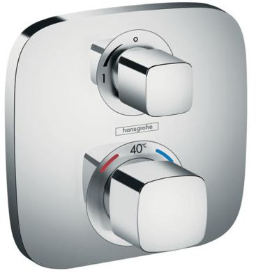 Термостат с запорным вентилем Ecostat E, СМ, 1 потребитель, Hansgrohe
