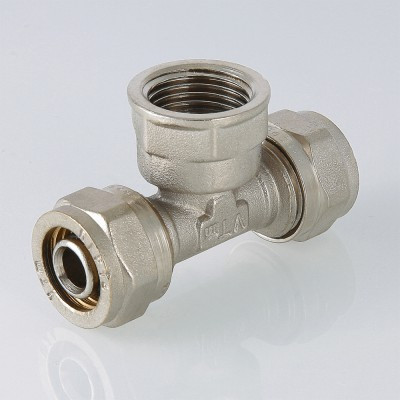 Тройник обжим с внутр. резьбой TF 20 х 3/4" VALTEC (VTm.332.N.200520)