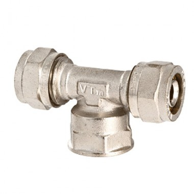 Тройник обжим с внутр. резьбой TF 20 х 3/4" VALTEC (VTm.332.N.200520)