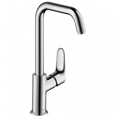 Смеситель для умывальника, Focus E2, высокий излив, Hansgrohe 31519000