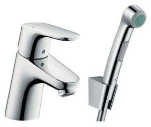 Смеситель для умывальника с гигиенической лейкой, Focus, Hansgrohe 31926000