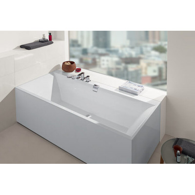 Ванна прямоугольная 170x75см Villeroy&Boch Squaro Edge 12 Альпийский белый, UBQ170SQE2DV