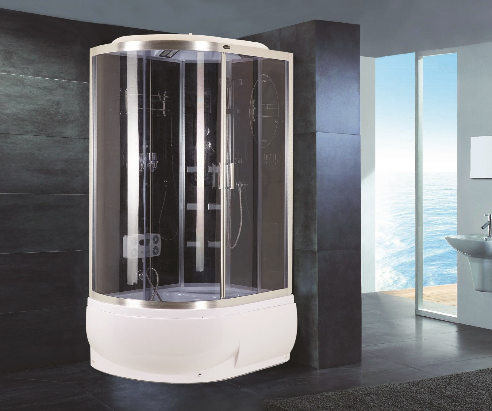 Душевая кабина 120x80х220см NG-910(S) R, Niagara