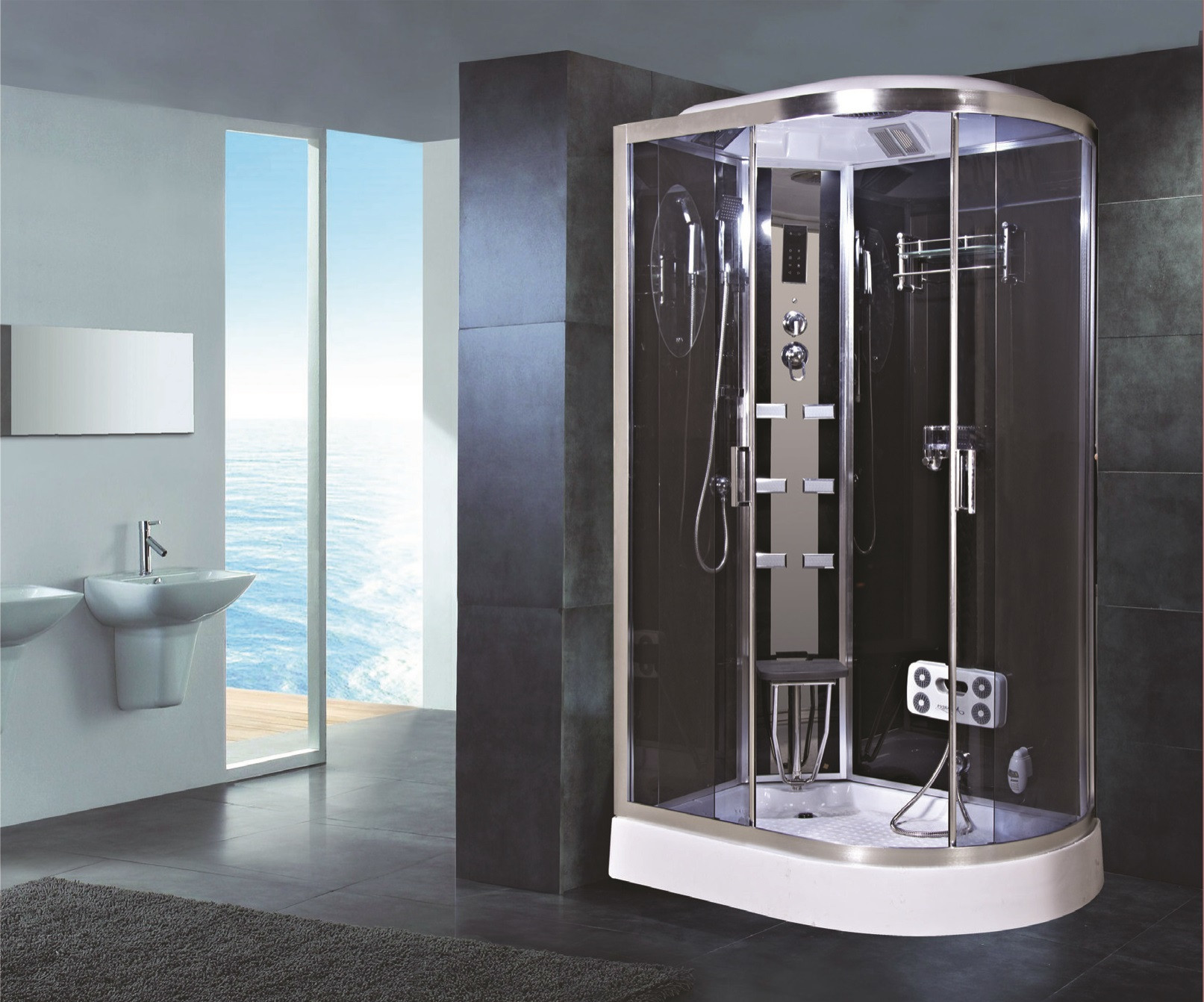 Душевая кабина 120x80х220см NG-903(S) L, Niagara