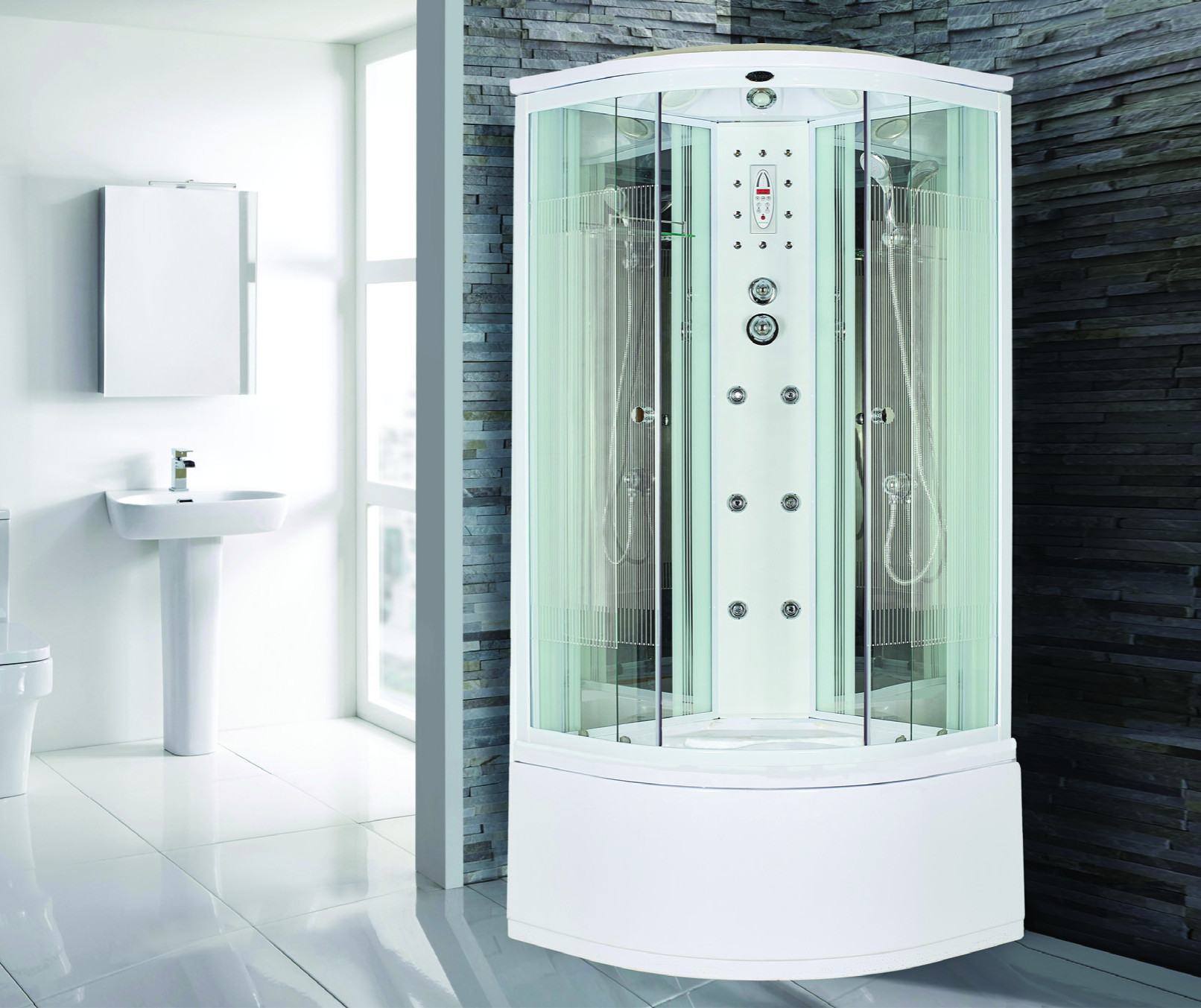 Душевая кабина 90x90х220см Niagara NG-708-01N