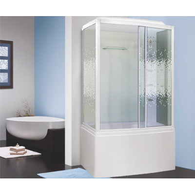 Душевая кабина 120x80х220см Niagara NG-307-01R стекло мозаика