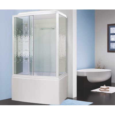 Душевая кабина 120x80х220см Niagara NG-307-01L левая стекло мозаика
