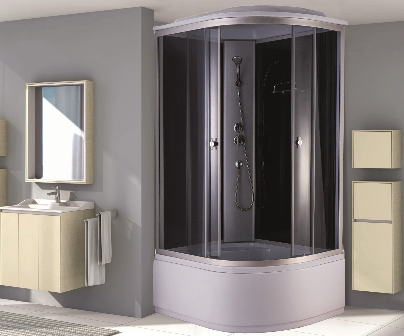 Душевая кабина 120x80х225см NG-2510 L, Niagara