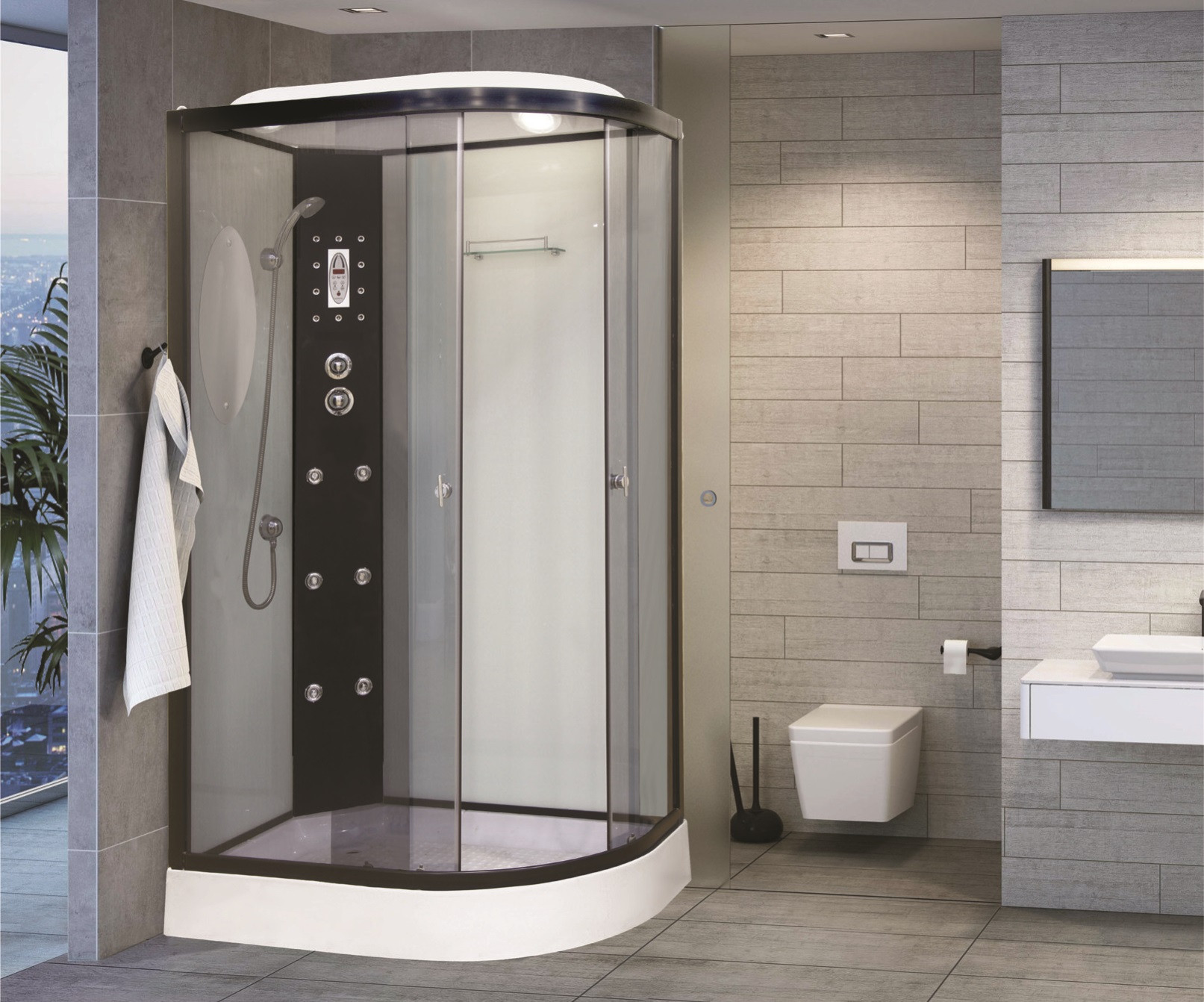 Душевая кабина 120x80х220см NG-1903 L, Niagara