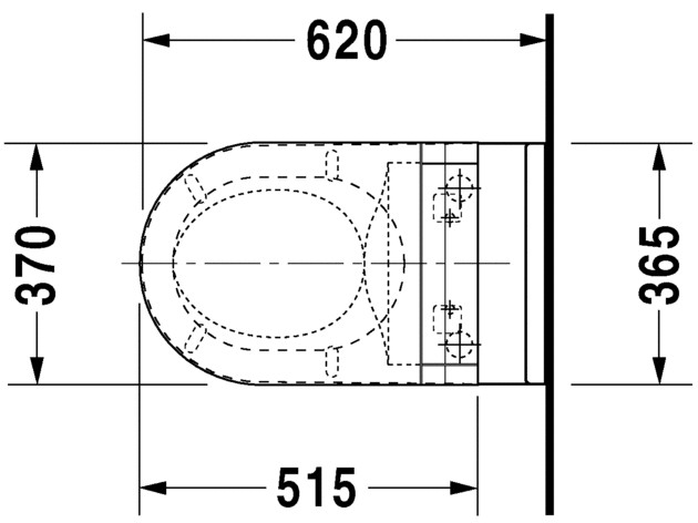 Starck 3 Унитаз подвесной для SensoWash®, Duravit