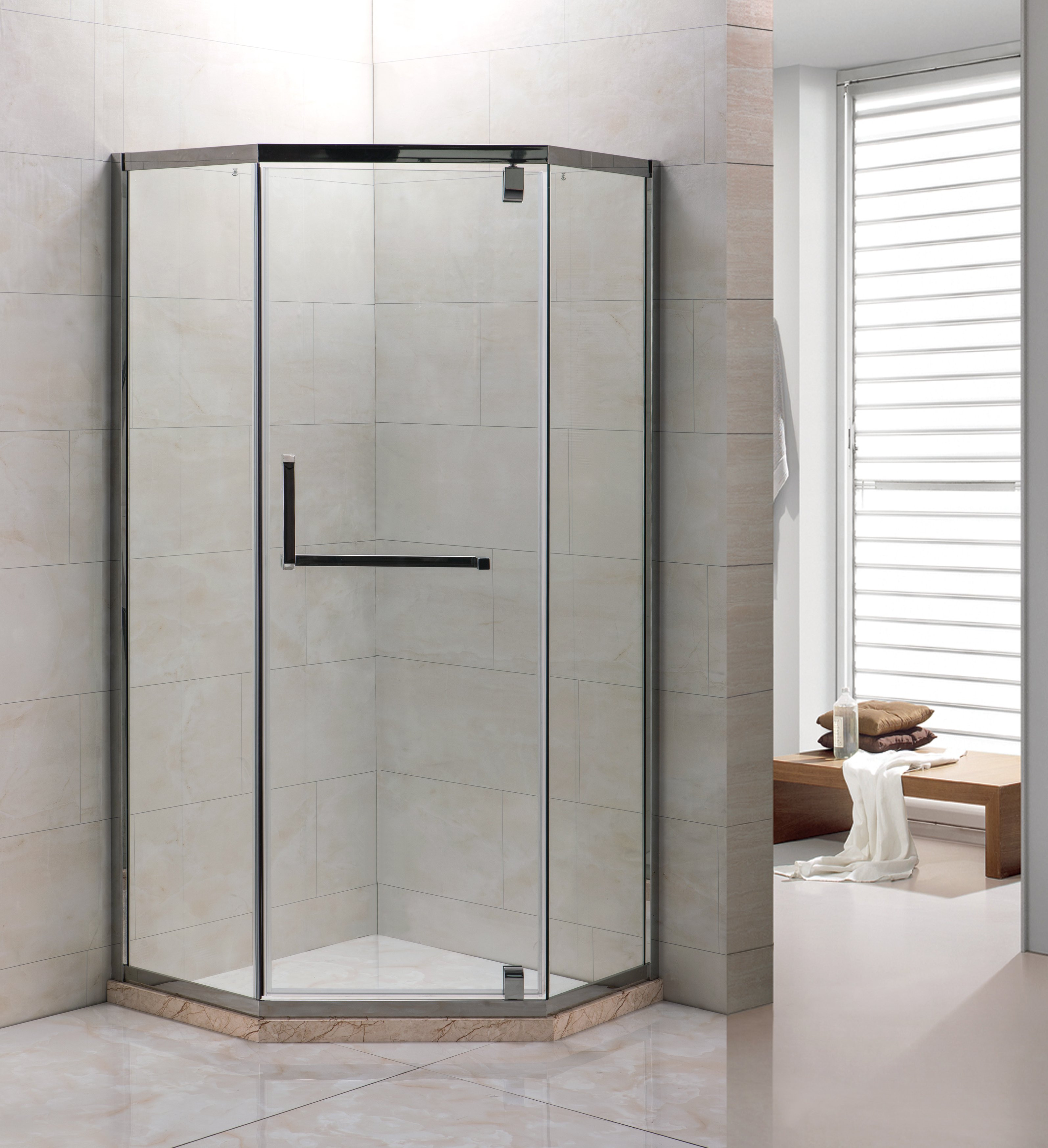 Душевой уголок 100x100x200см PR-100SD, Grossman