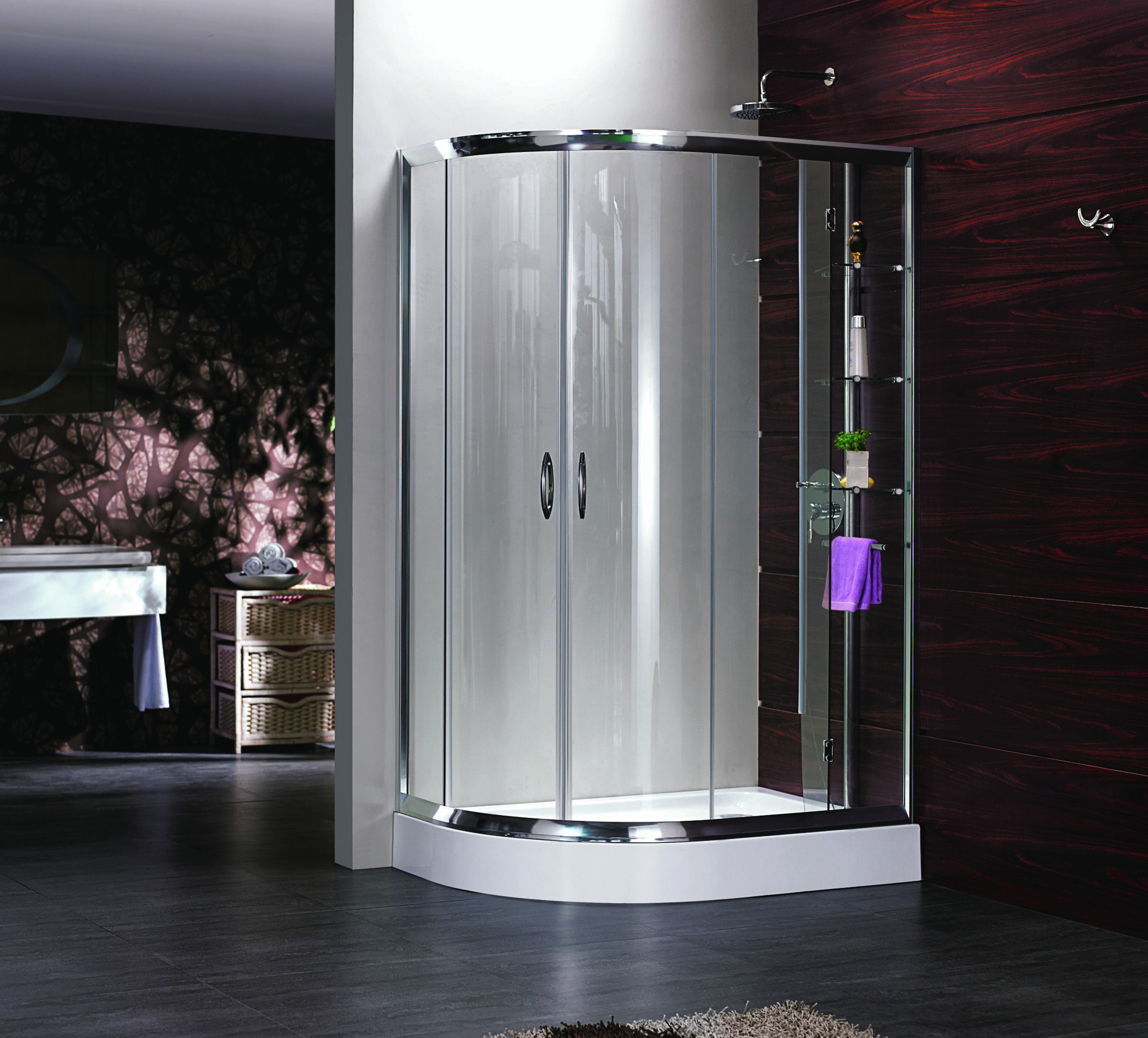 Душевой уголок 120x80x185см GR-9120 R, Grossman