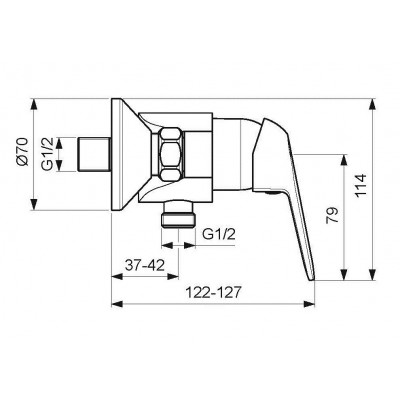 Смеситель для душа Fine, Vidima BA387AA