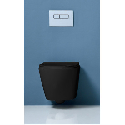 Унитаз 56х37х38см GR-4411 BLACK, Grossman