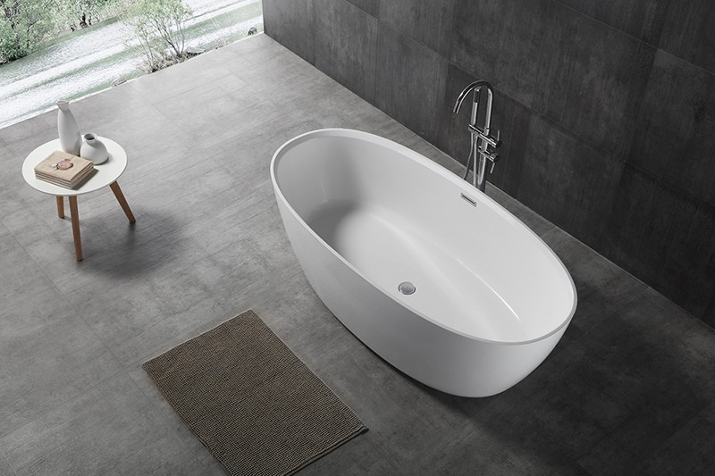 Ванна из искусственного камня170х80х56см NT203, NT Bathroom