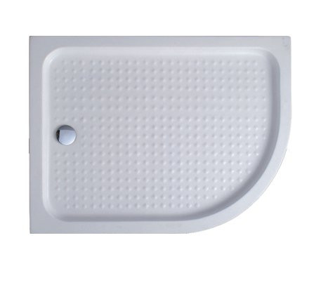 Душевой поддон 120х100х15см TRAY-A-RH-120/100-550-15-W-L, Cezares