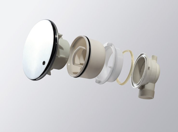 Душевой поддон 120х100х15см TRAY-A-RH-120/100-550-15-W-R, Cezares