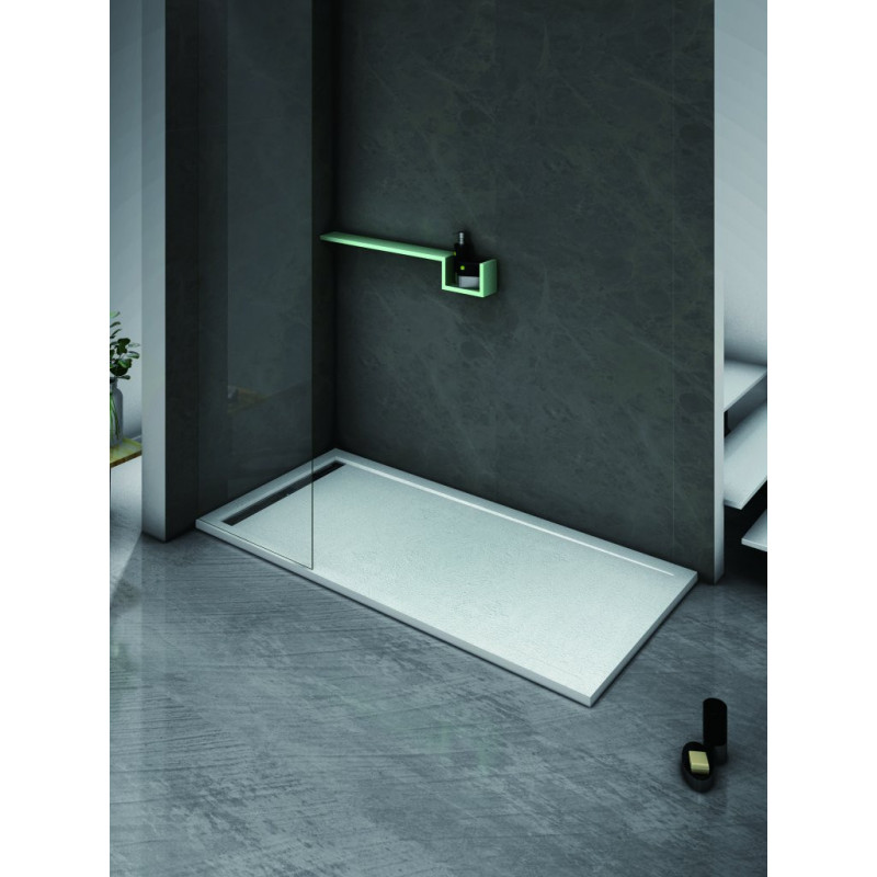 Поддон из искусственного мрамора 150х90х30см TRAY-AS-AH-150/90-30-W, Cezares