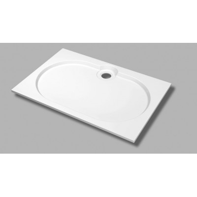 Душевой поддон из искусственного мрамора 120х80х5,6 TRAY-S-AH-120/80-56-LT, Cezares