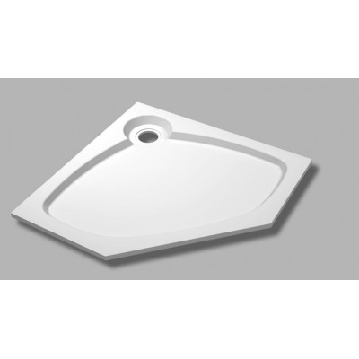 Душевой поддон из искусственного мрамора 100х100х5,6 TRAY-S-P-100-56-LT, Cezares