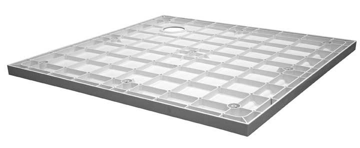 Душевой поддон из стеклокомпозита 170х80х3,5 TRAY-M-AH-170/80-35-W, Cezares