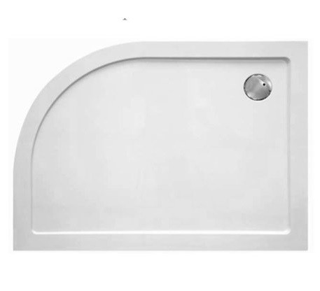 Душевой поддон из стеклокомпозита 120х90х3,5 TRAY-M-RH-120/90-550-35-W-L, Cezares