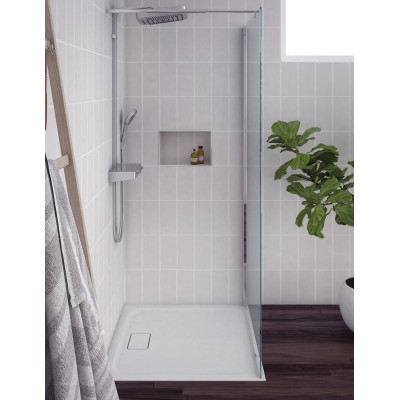 Душевой поддон из литьевого мрамора 140х90х2,5 TRAY-TITAN-AH-140/90-25-W, Cezares