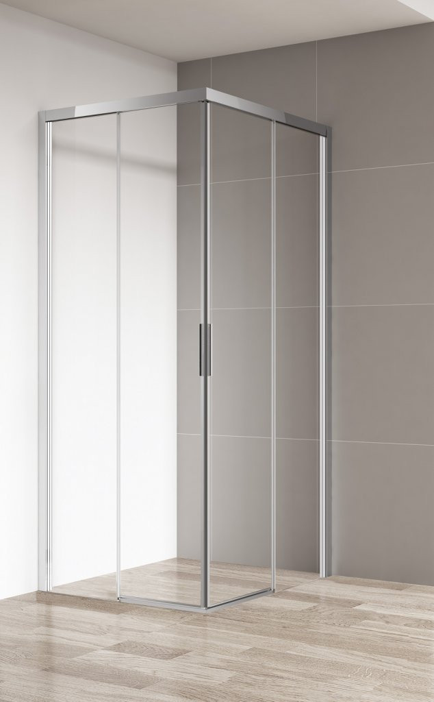 Душевой уголок 100x100x195см COMFORT-A-2-100-C-Cr, Cezares