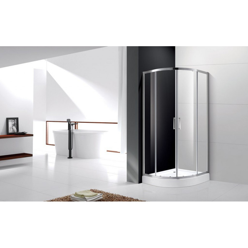 Душевой уголок 80x80x190см MOLVENO-R-2-80-C-Cr-IV, Cezares