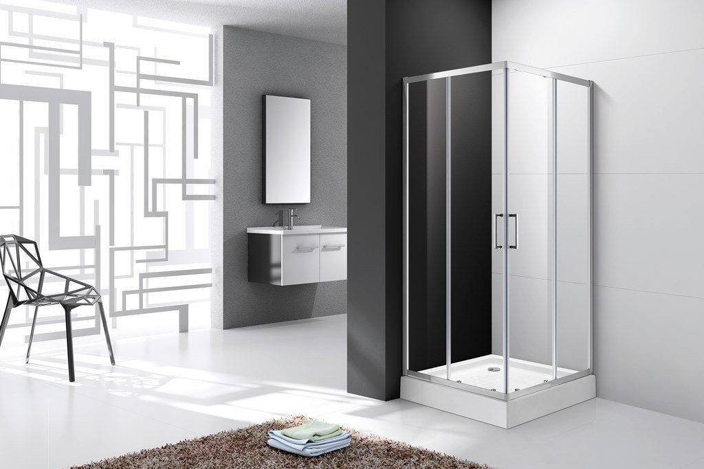 Душевой уголок 80x80x190см MOLVENO-A-2-80-C-Cr-IV, Cezares